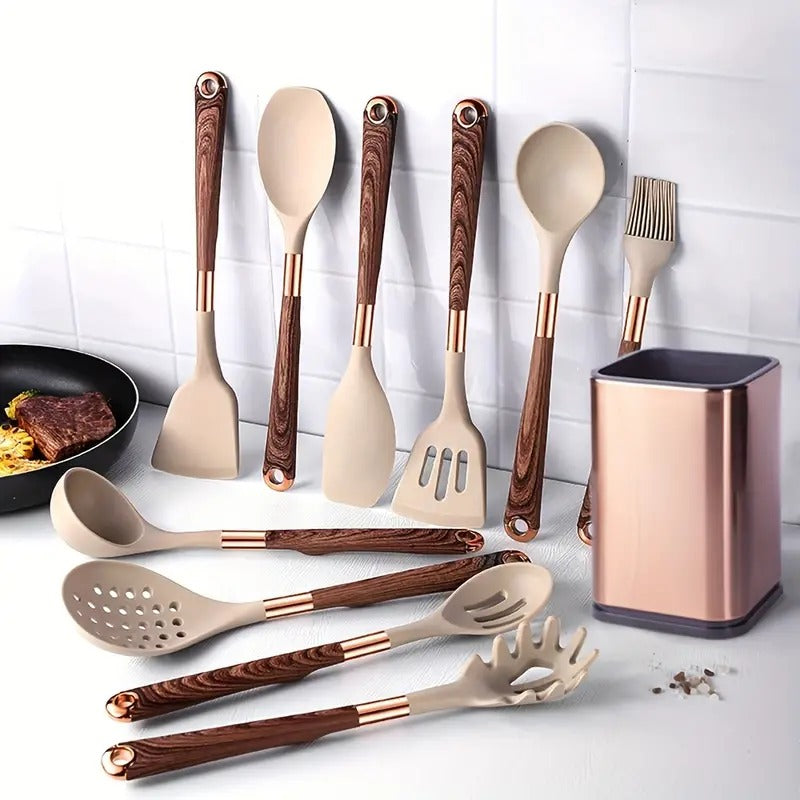 Luxe Siliconen Kookgerei Set (11-delig)