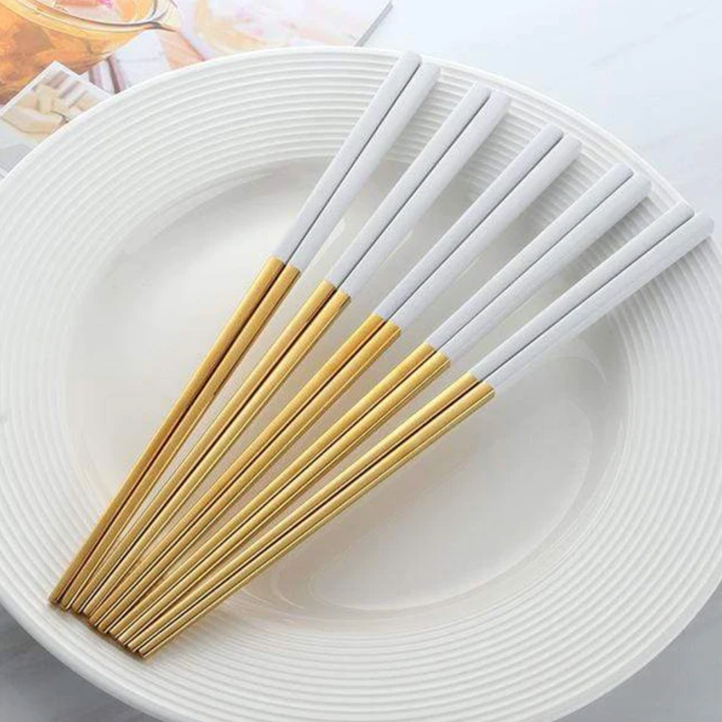 Tokyo Luxe Chopstick Set RVS (5 Paar)